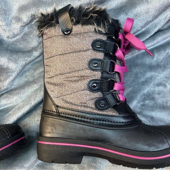 DSG Girl's Winter Boots (Size 2) Power Grey - QCWGP16-GRY - Picture 8 of 16